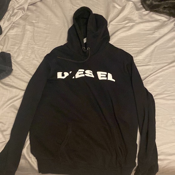 Mens XL Diesel Hoodie. Runs small maybe fits a mens Medium or Large. - Picture 2 of 3